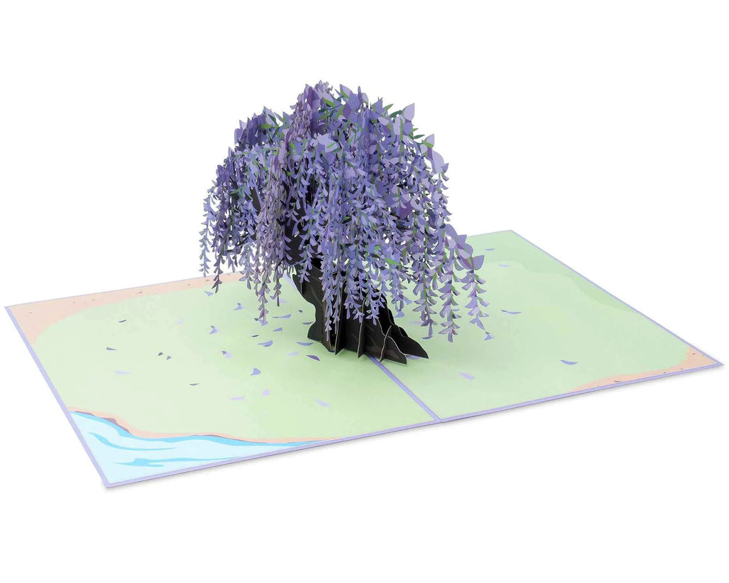 Wisteria Tree Pop Up Card by Paper Love