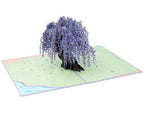 Wisteria Tree Pop Up Card by Paper Love