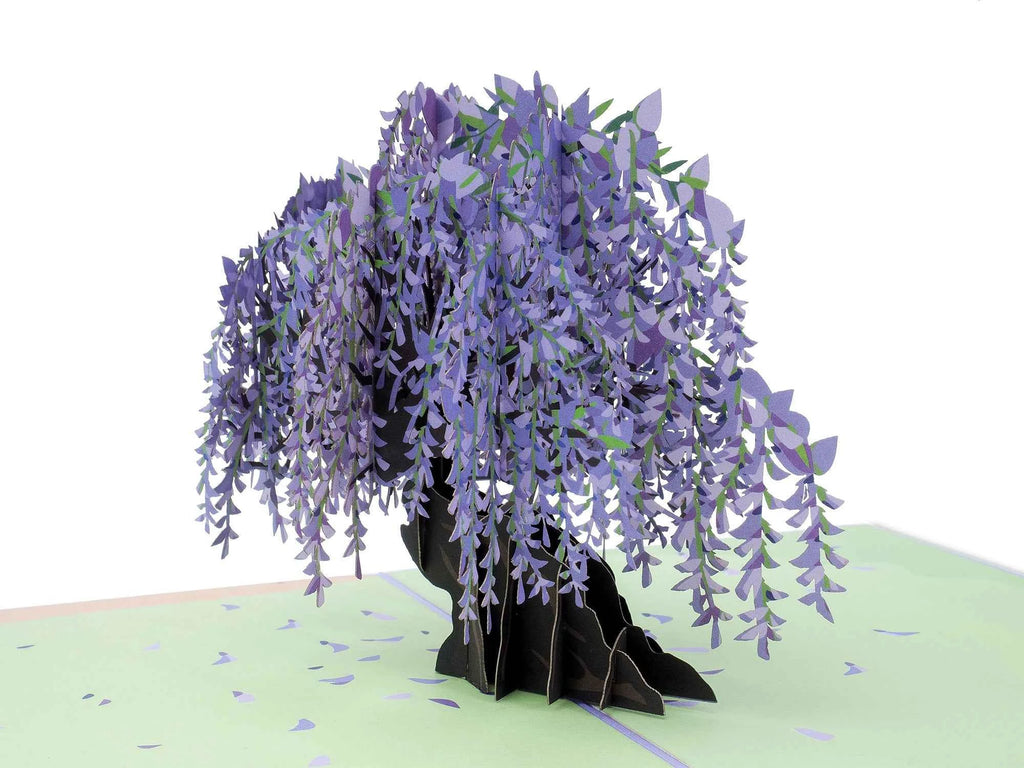 Wisteria Tree Pop Up Card by Paper Love