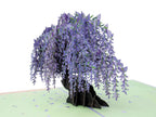 Wisteria Tree Pop Up Card by Paper Love