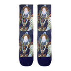 Women's Queen Elizabeth I Socks | Historic Portrait Novelty Crew Socks