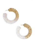 Woven Hoops - Metallic by Fair Anita