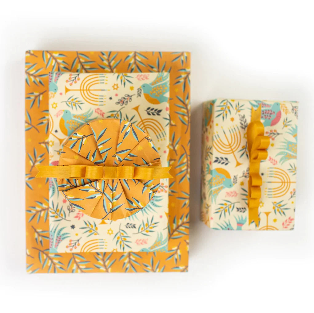 Double-Sided Eco Wrapping Paper – Holiday | Recyclable & Compostable Gift Wrap