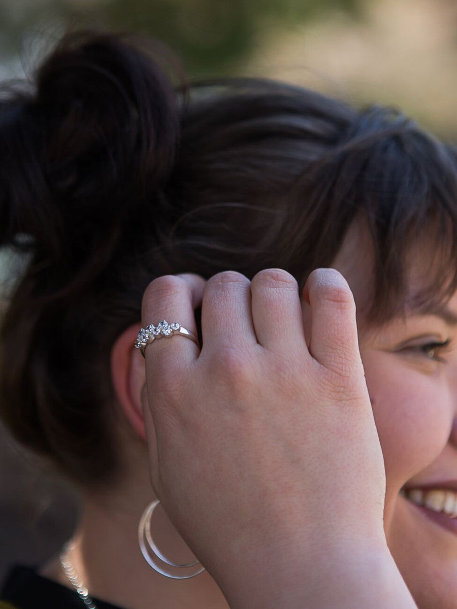 Galaxy Sterling Ring