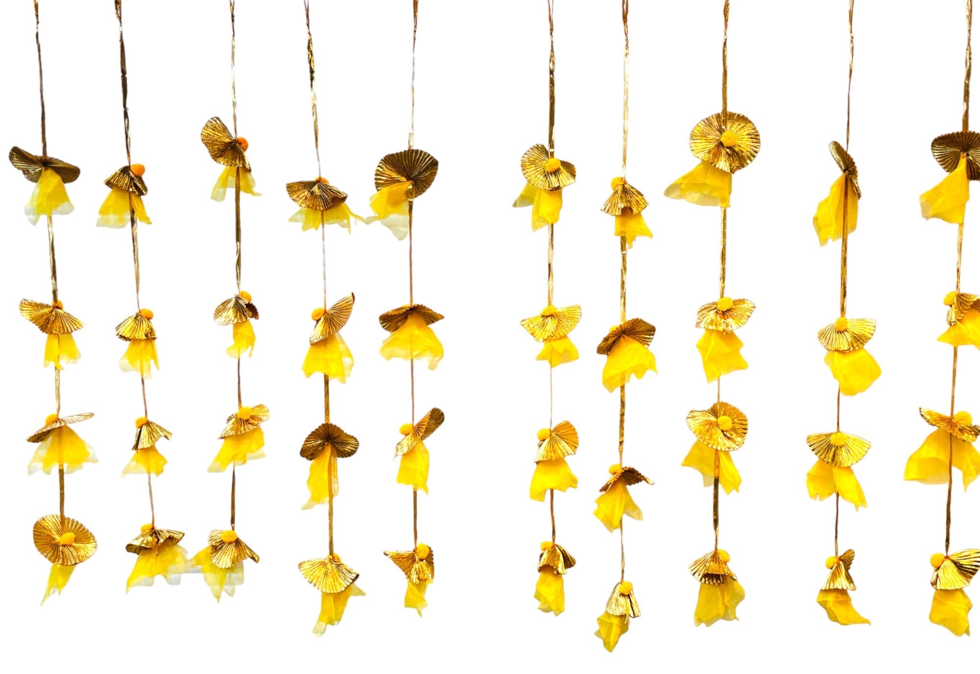 Net, Pom Pom & Gota Lari, Set of 10