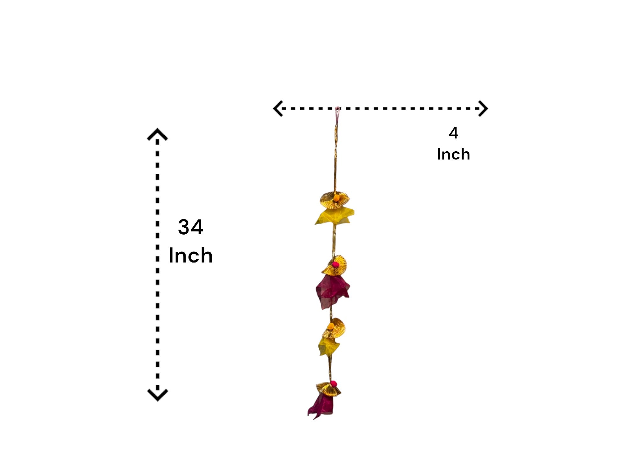 Net, Pom Pom & Gota Lari, Set of 10
