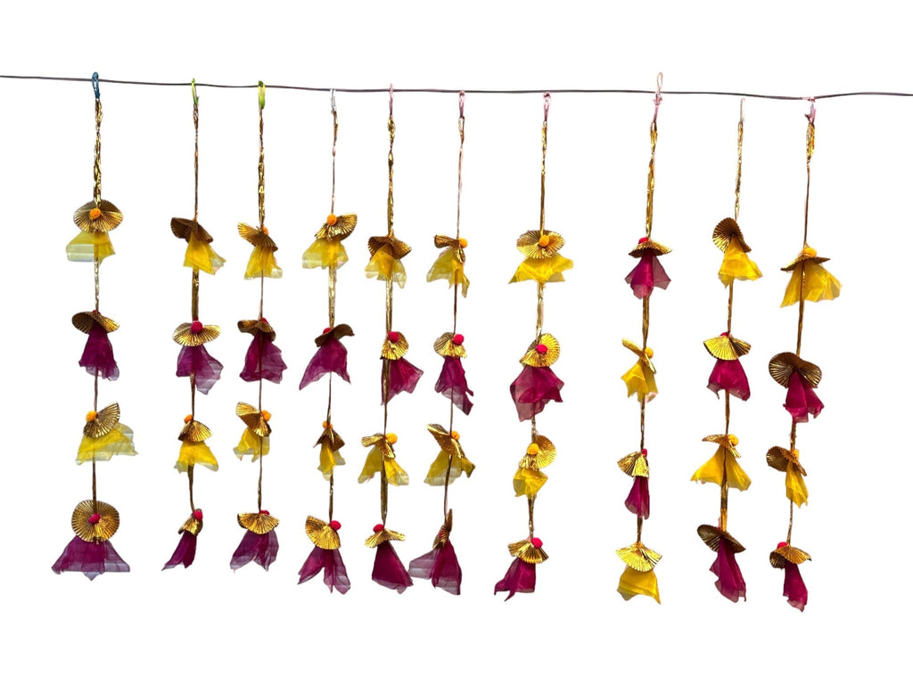 Net, Pom Pom & Gota Lari, Set of 10