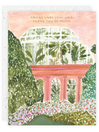 You're Unbe-leaf-able - Seeded Thank You Card by Ash & Rose