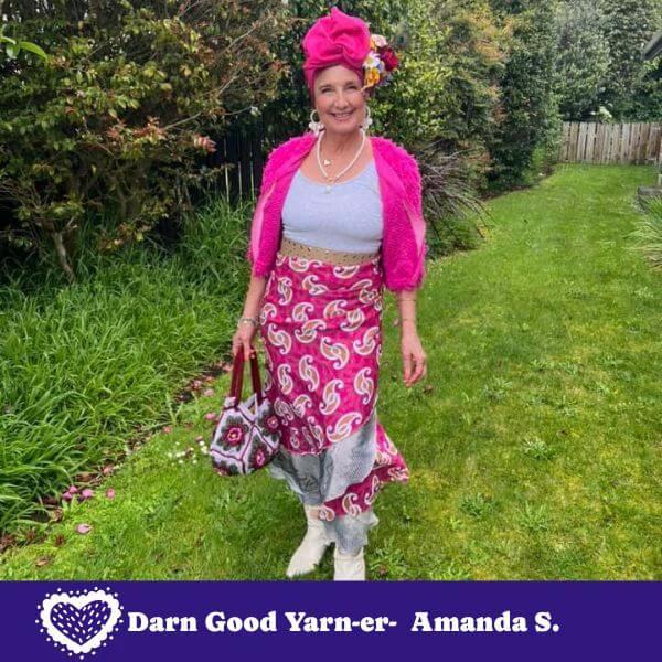 The Original Sari Wrap Skirt by Darn Good Yarn