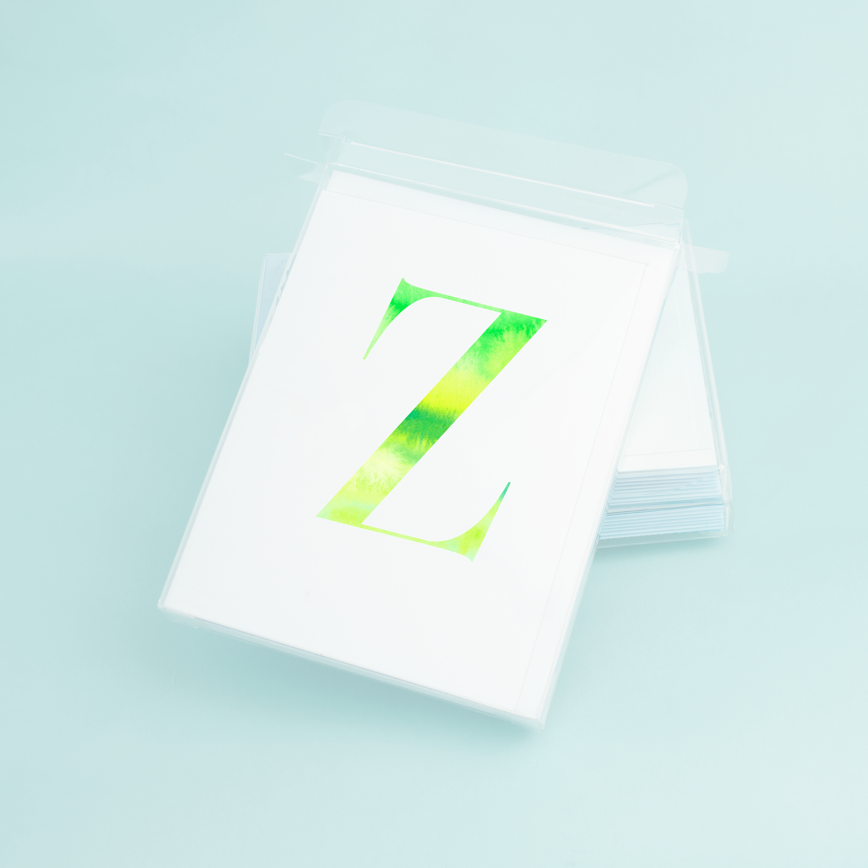Z Folded Card