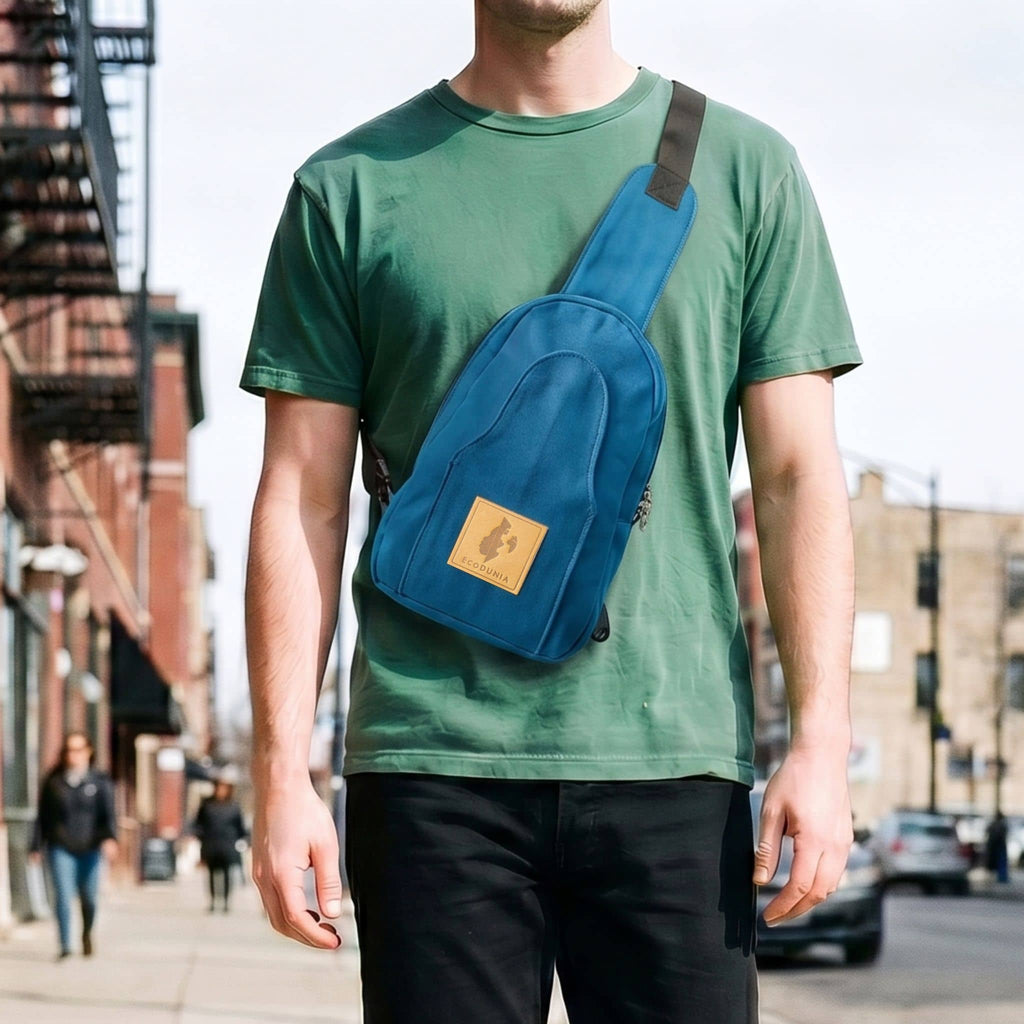 Small Canvas Sling Bag for Women & Men - Buru