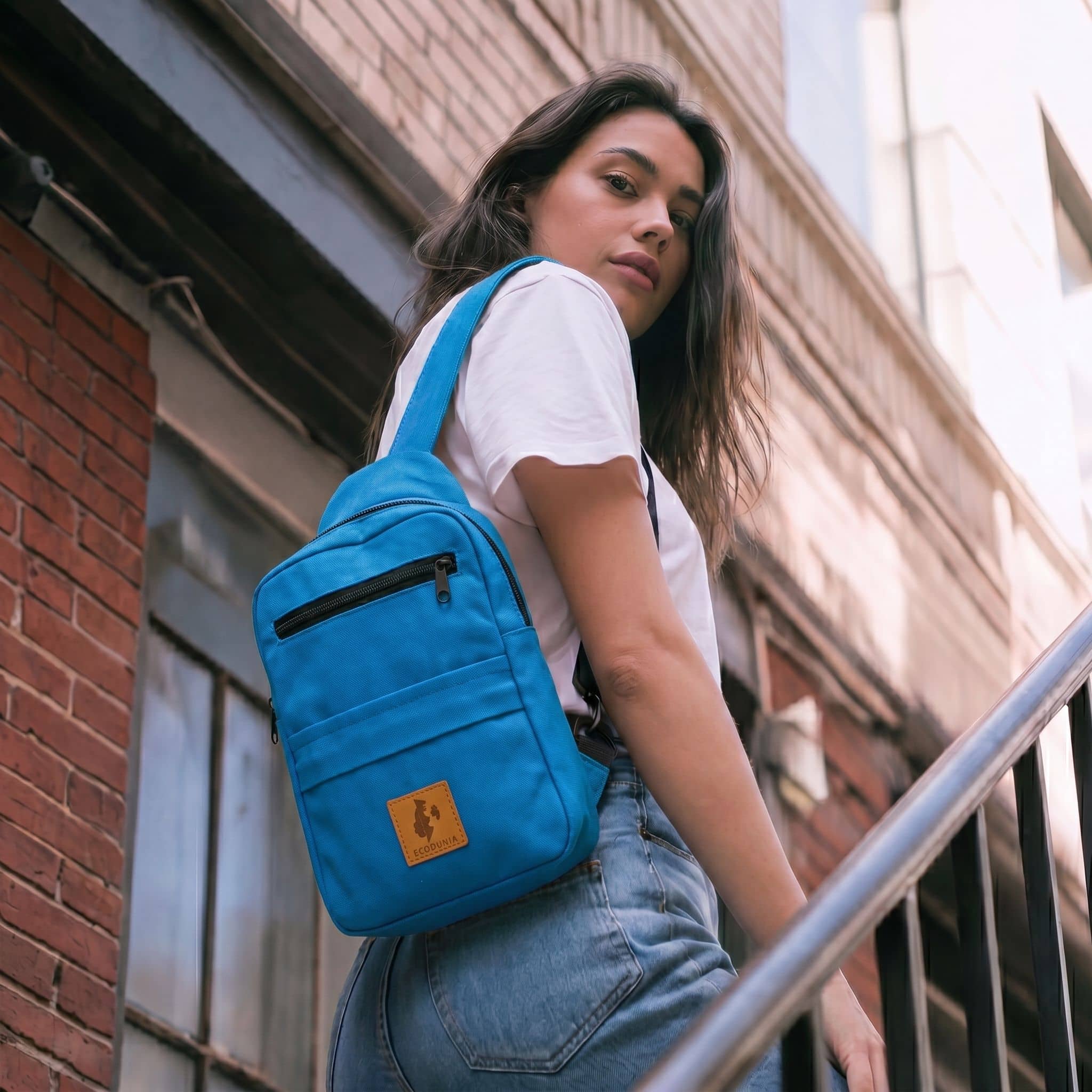 Large Canvas Crossbody Sling Bags |  Umoja