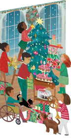 A Christmas Party Lasercut Card by Ash & Rose
