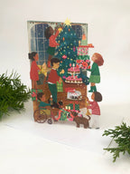 A Christmas Party Lasercut Card by Ash & Rose