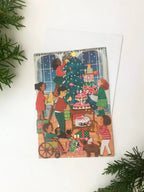A Christmas Party Lasercut Card by Ash & Rose