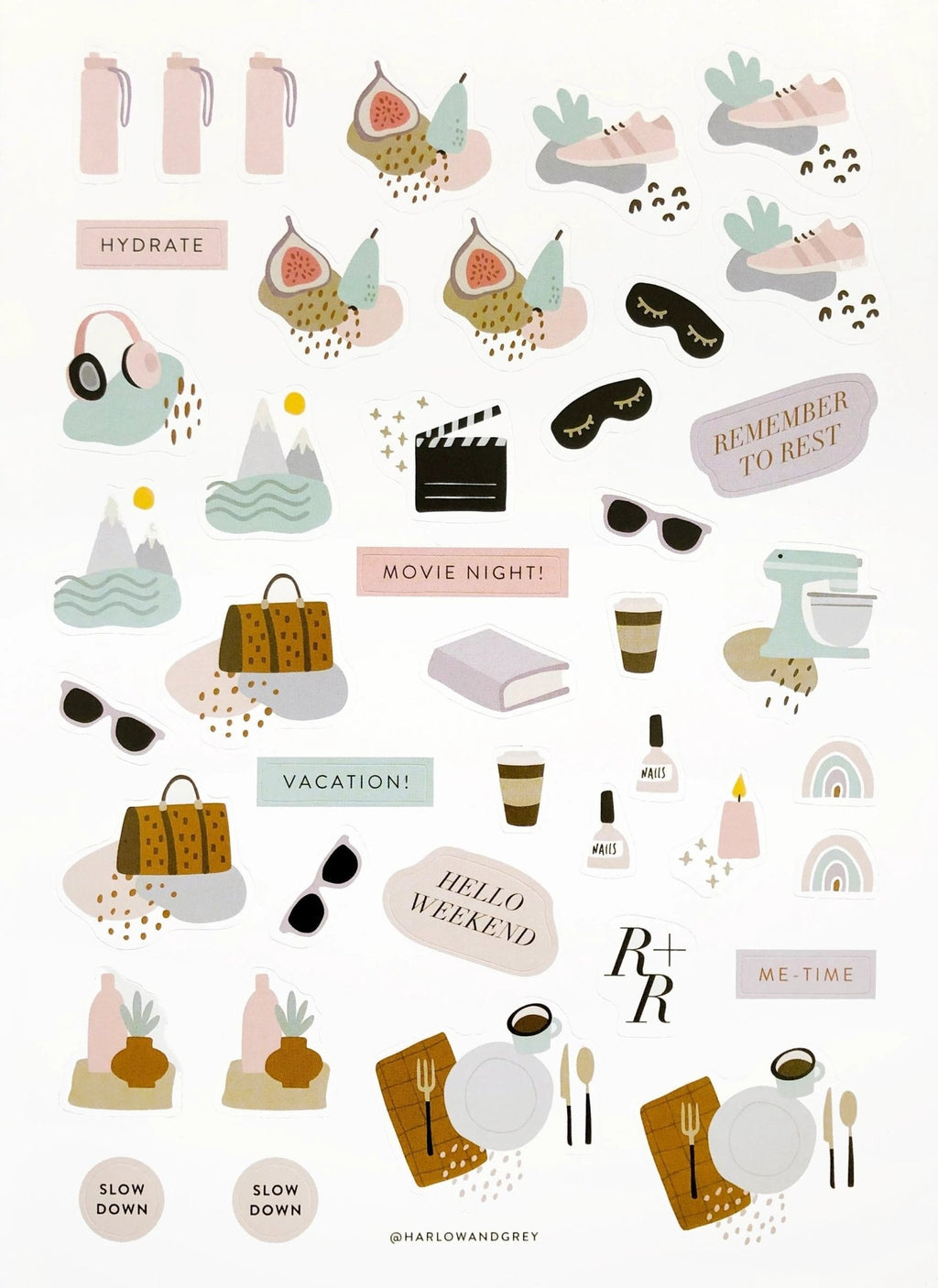 A Good Daily Planner (6-months undated) by Harlow & Grey