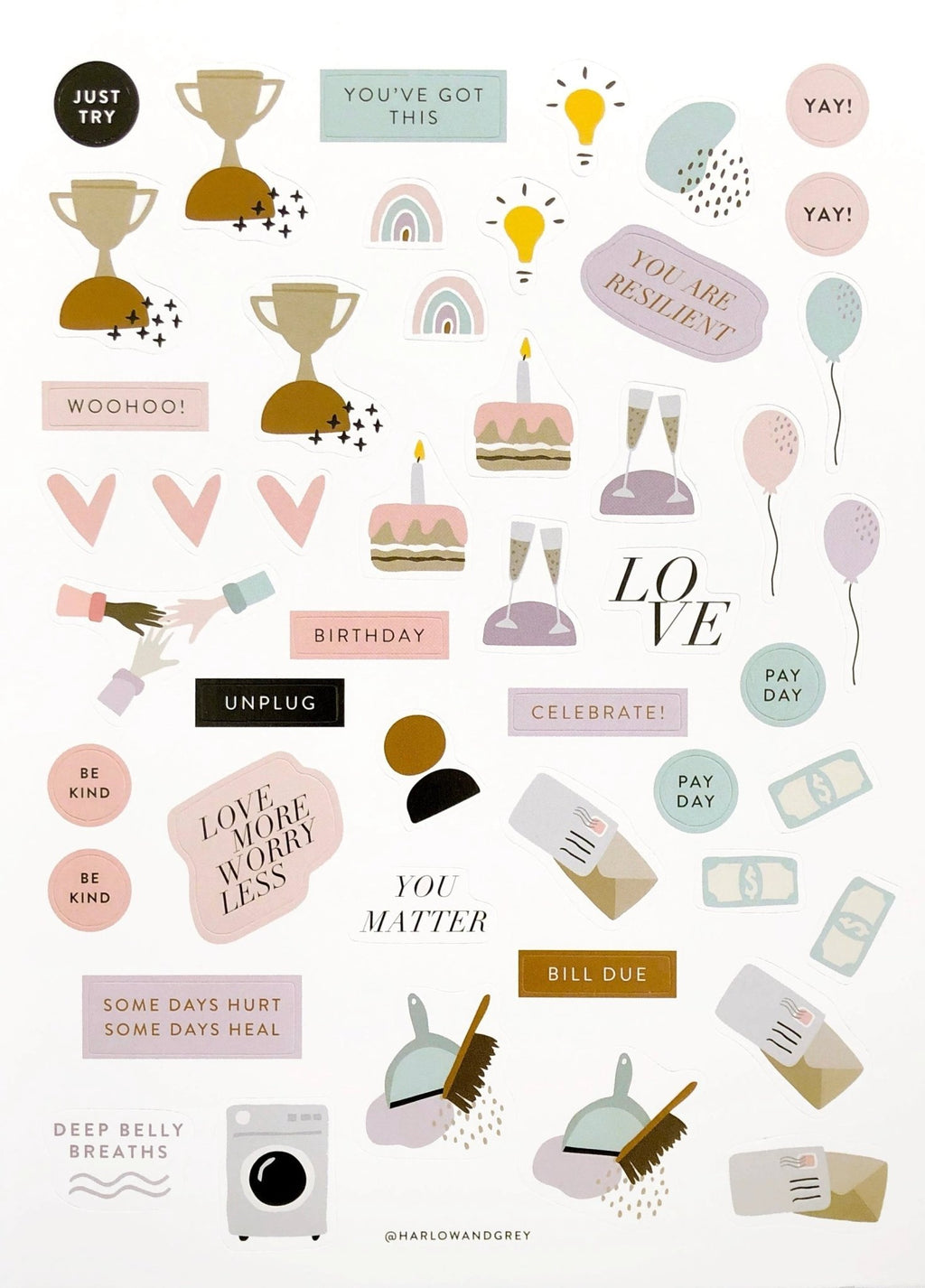 A Good Daily Planner (6-months undated) by Harlow & Grey