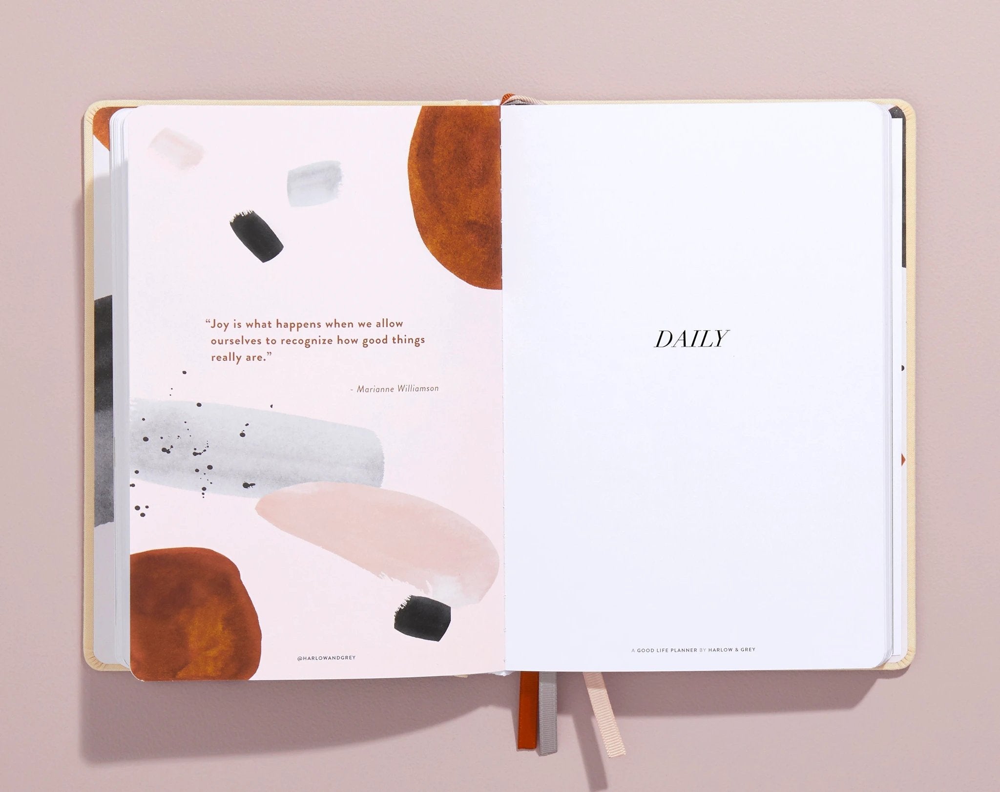 A Good Life Planner (3-months Undated Planner) by Harlow & Grey