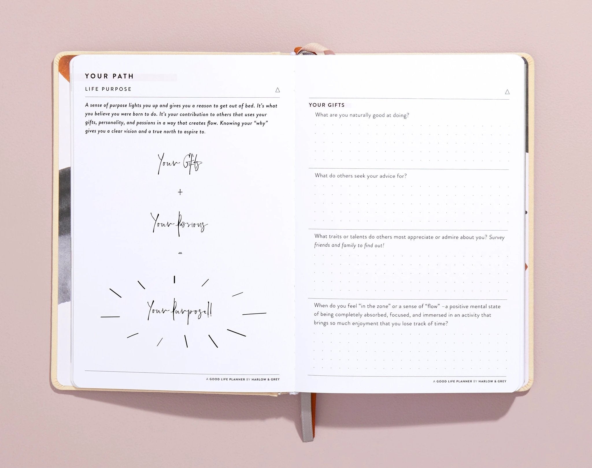 A Good Life Planner (3-months Undated Planner) by Harlow & Grey