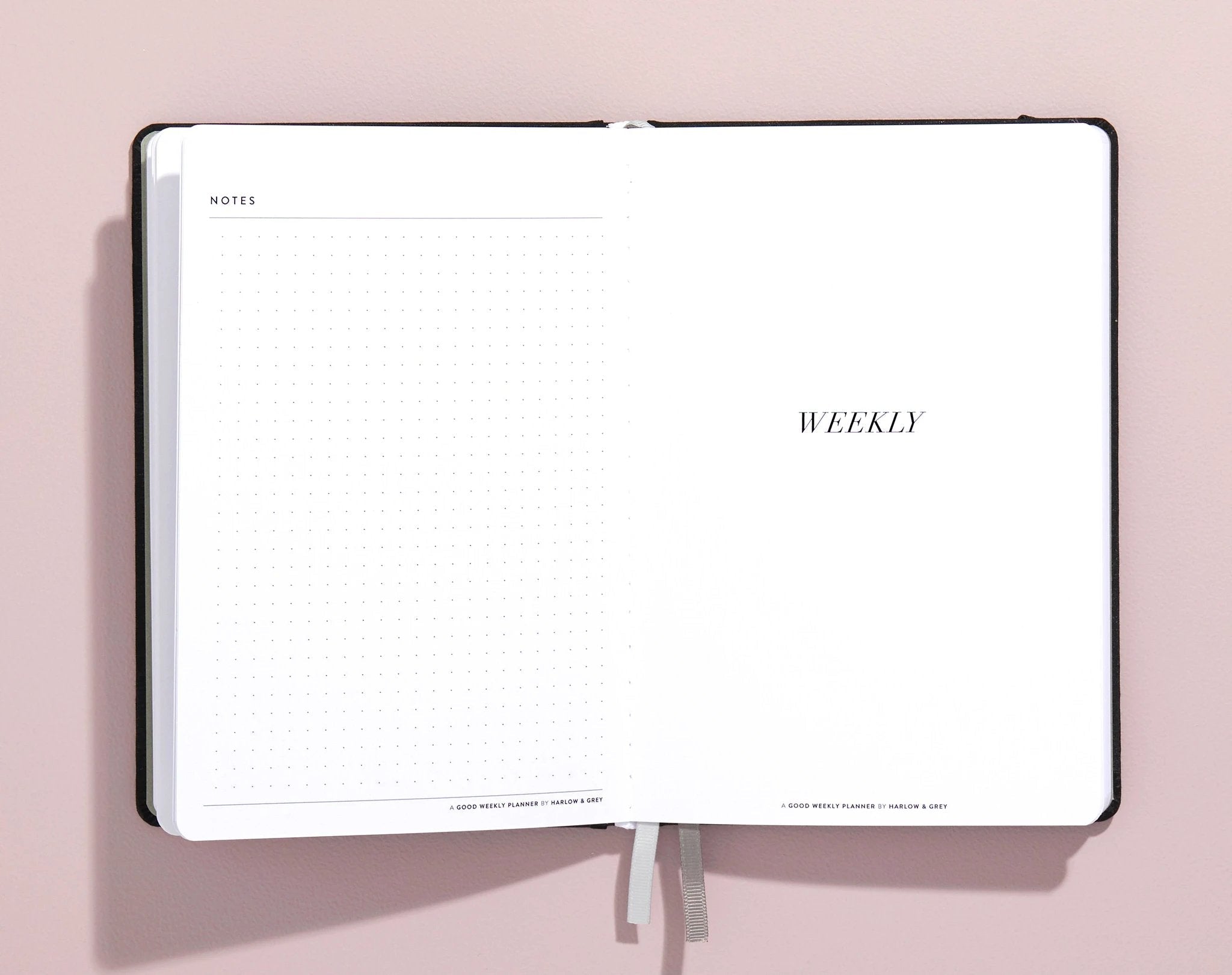 A Good Weekly Planner (12-Months Weekly Undated Planner) by Harlow & Grey