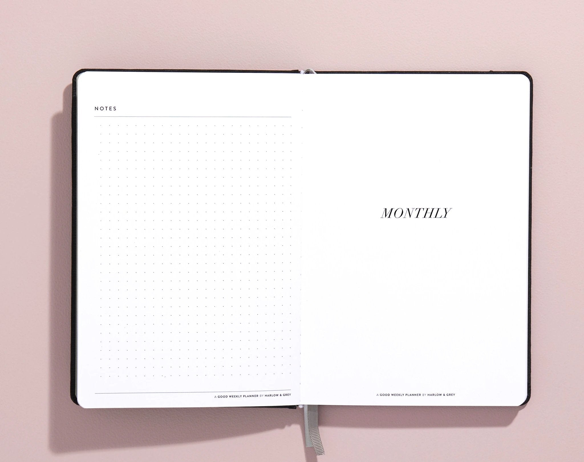 A Good Weekly Planner (12-Months Weekly Undated Planner) by Harlow & Grey