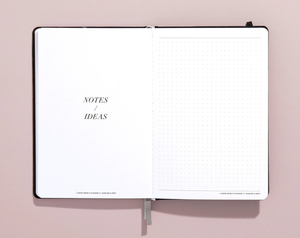 A Good Weekly Planner (12-Months Weekly Undated Planner) by Harlow & Grey