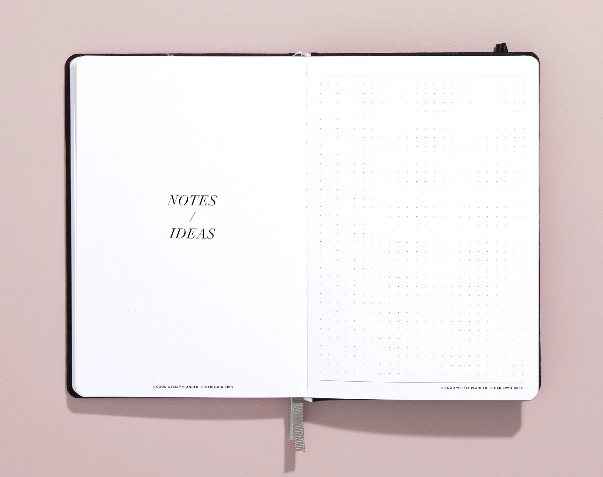 A Good Weekly Planner (12-Months Weekly Undated Planner) by Harlow & Grey