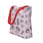 A rainy day for coffee and books Tote bag by La Vie Bien