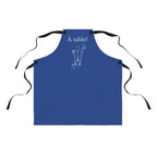 A table! French Chef Blue Apron, Kitchen Cooking Baking Gift by Printify