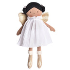 Organic Fairy Doll for Babies – Aurora with Gold Wings