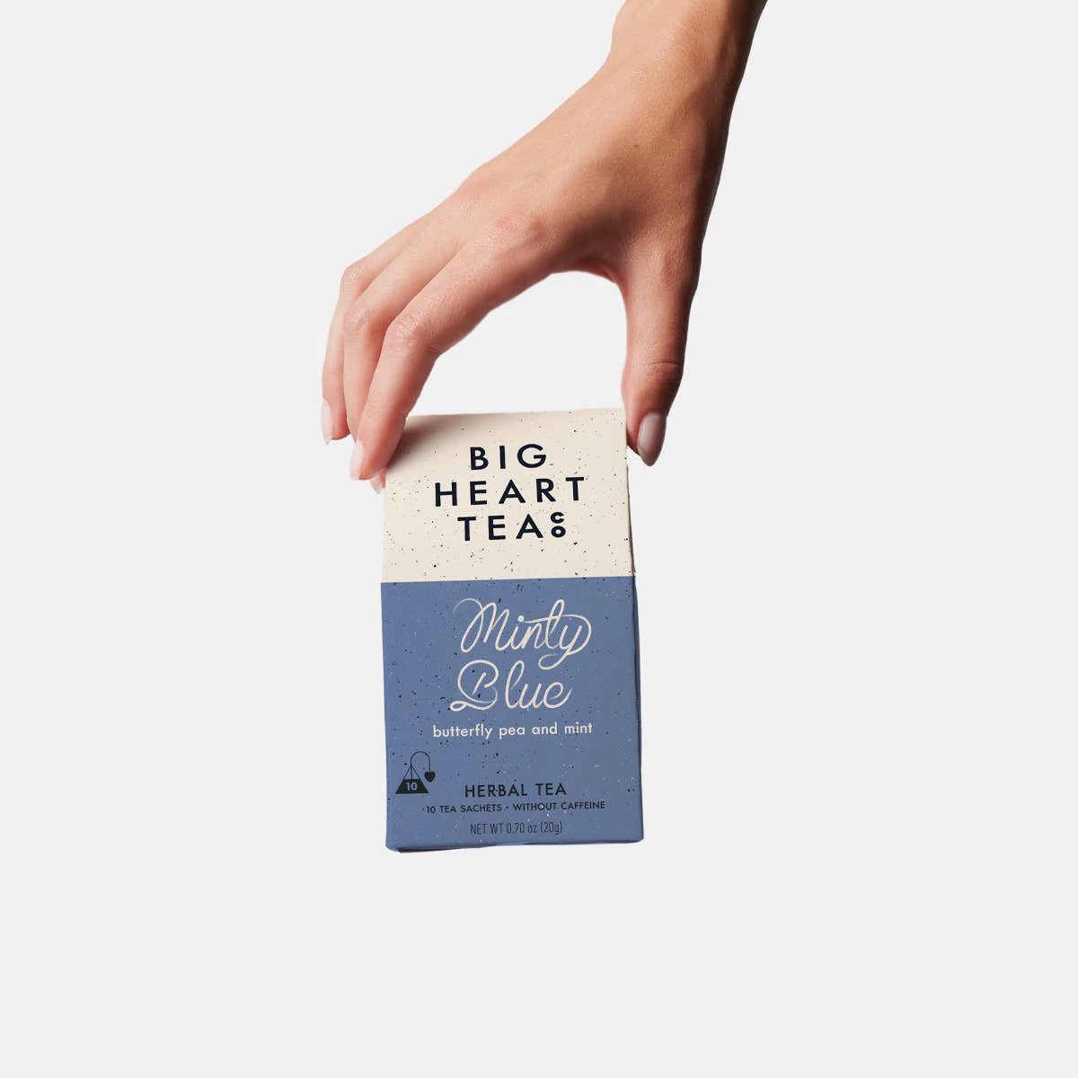 Minty Blue Tea Bags by Ethical Trade Co
