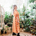 Aanya Adjustable Long Kaftan Dress Clothing and Accessories La Vie Bien Aanya Adjustable Long Kaftan Dress