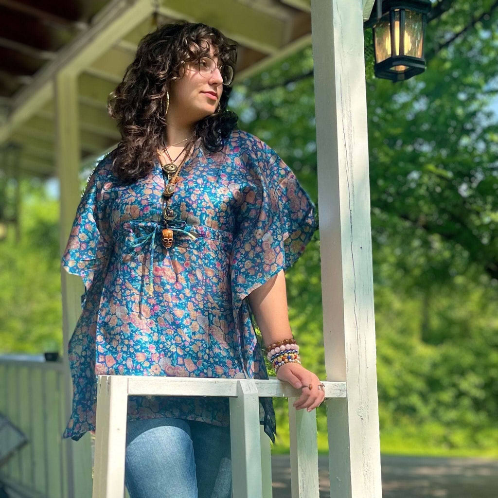 Aanya Adjustable Short Kaftan Clothing and Accessories La Vie Bien Aanya Adjustable Short Kaftan
