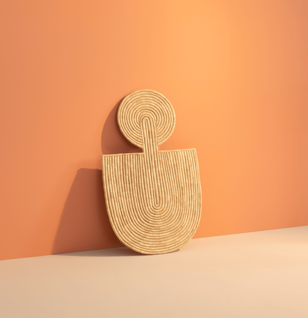 Abstract Mask Wall Hanging 1 La Vie Bien Abstract Mask Wall Hanging 1