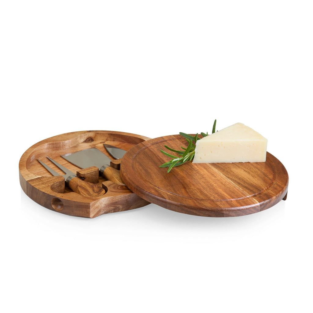 Acacia Brie Cheese Cutting Board & Tools Set Core La Vie Bien Acacia Brie Cheese Cutting Board & Tools Set