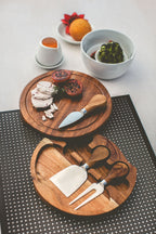 Acacia Brie Cheese Cutting Board & Tools Set Core La Vie Bien Acacia Brie Cheese Cutting Board & Tools Set