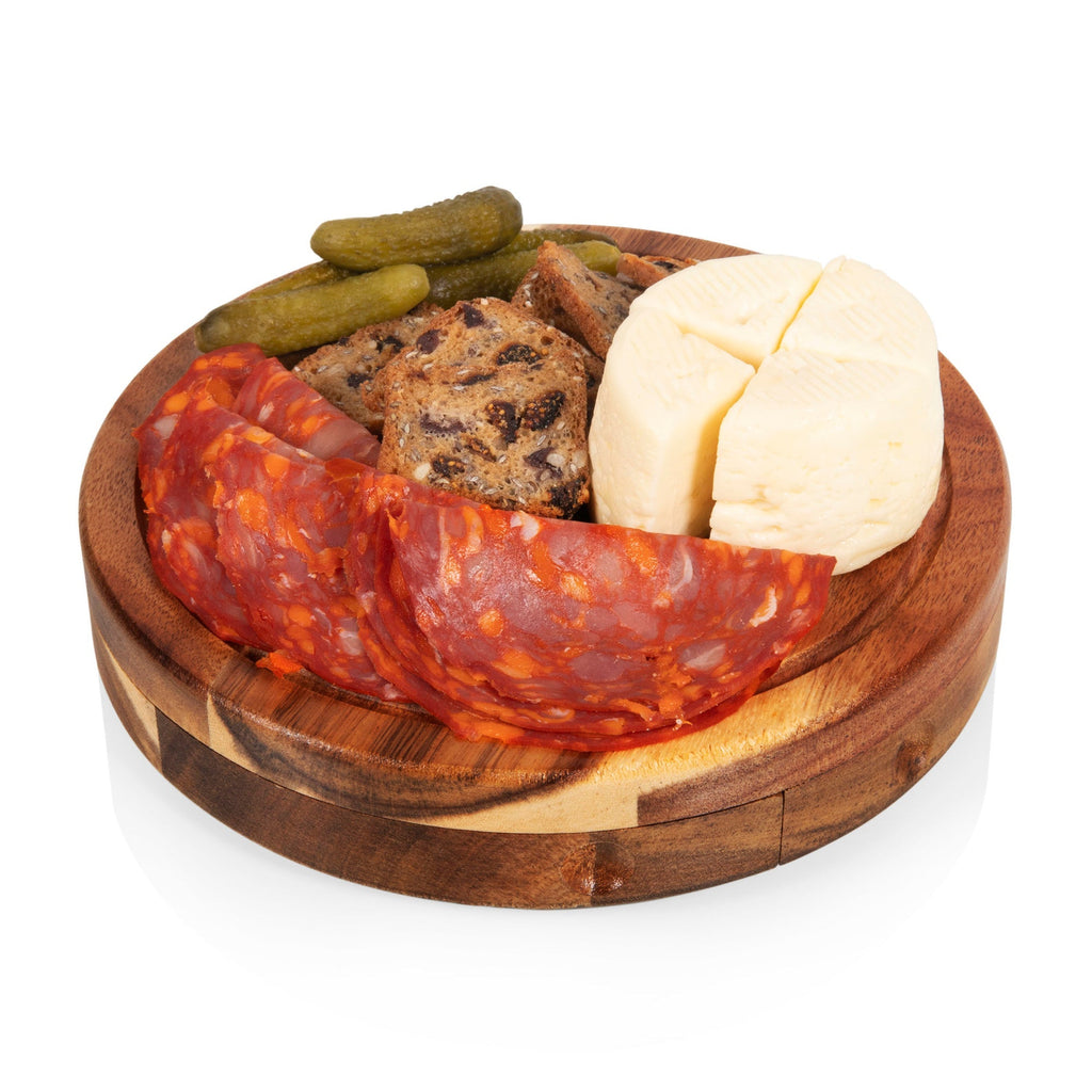 Acacia Brie Cheese Cutting Board & Tools Set Core La Vie Bien Acacia Brie Cheese Cutting Board & Tools Set