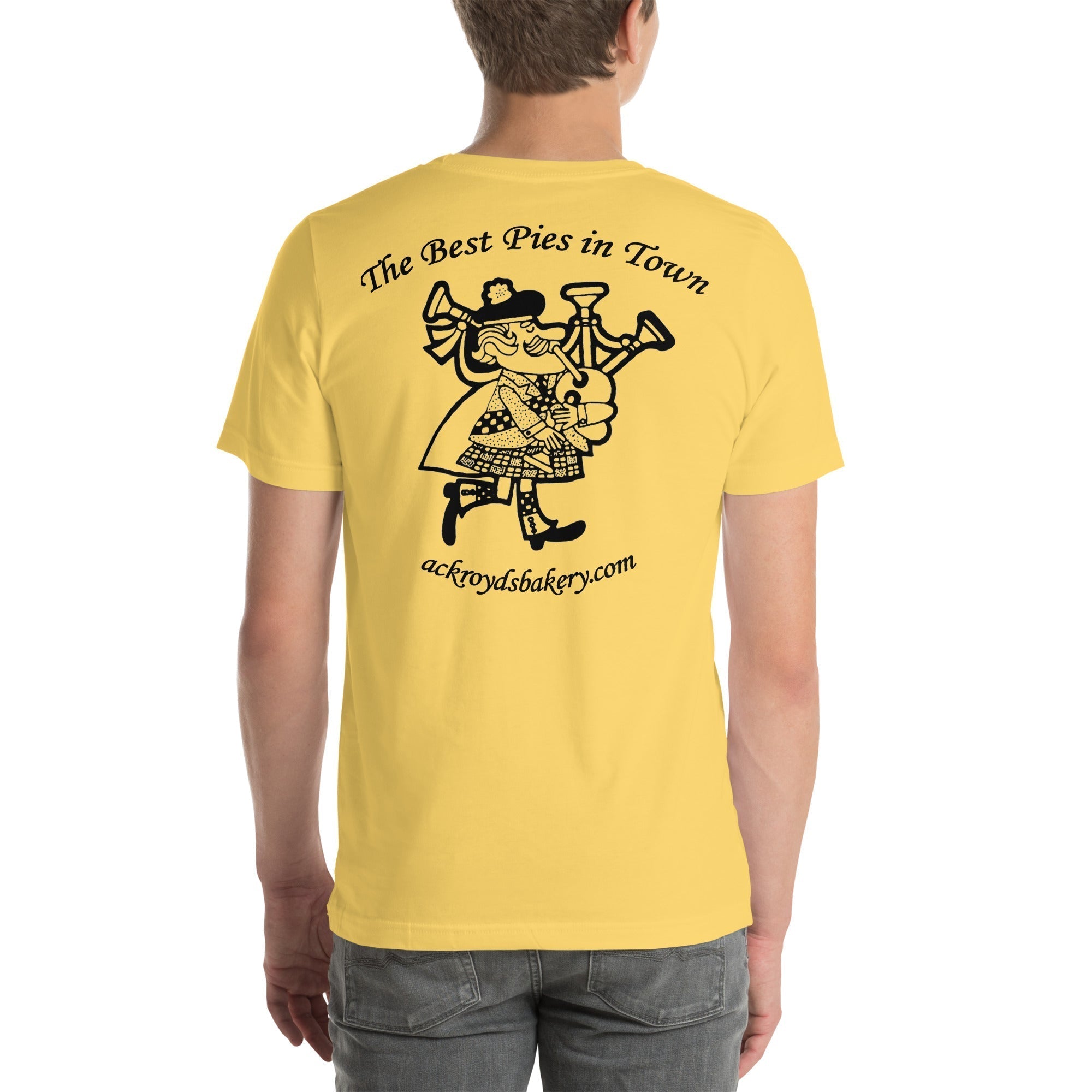 Ackroyd's Bakery Bagpiper Unisex T-Shirt
