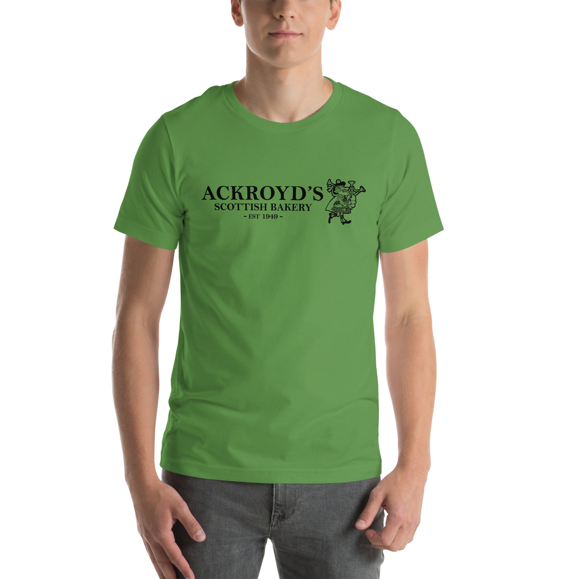 Ackroyd's Bakery Bagpiper Unisex T-Shirt