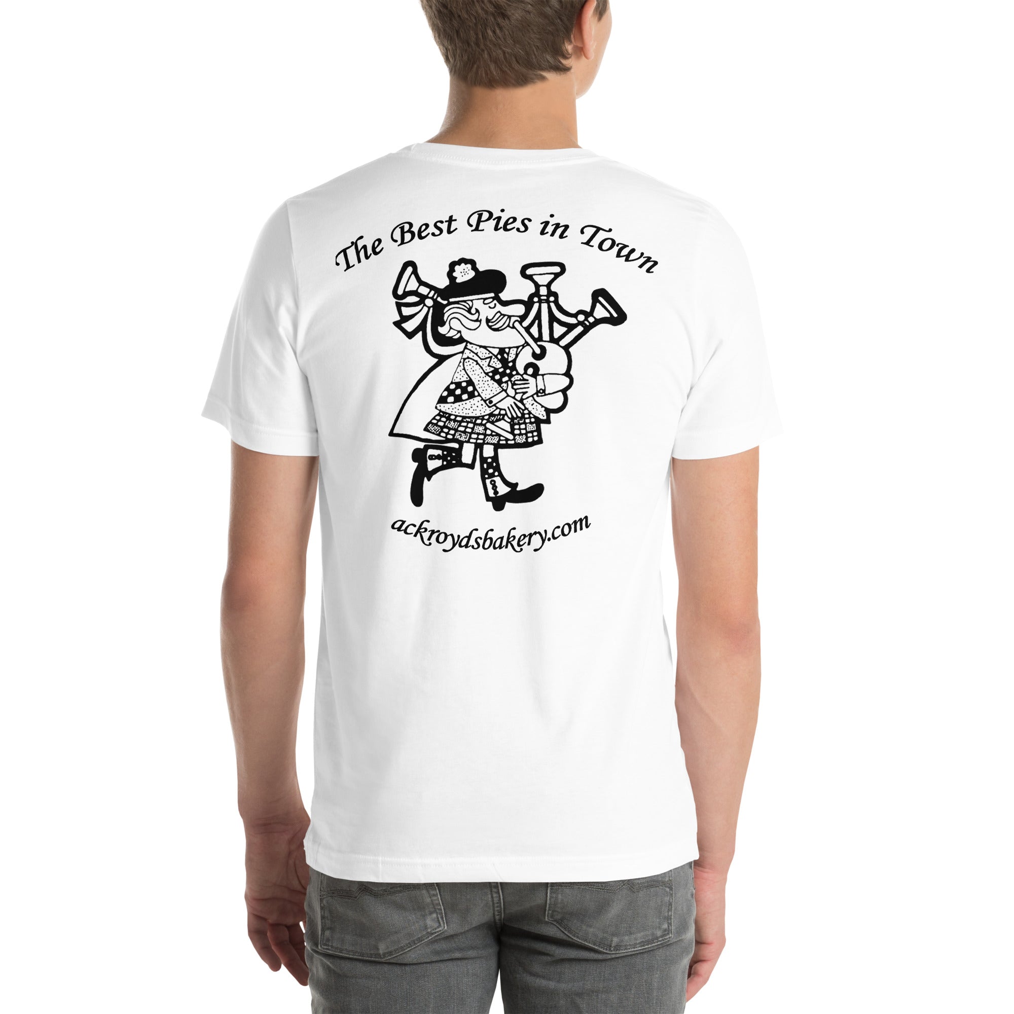 Ackroyd's Bakery Bagpiper Unisex T-Shirt