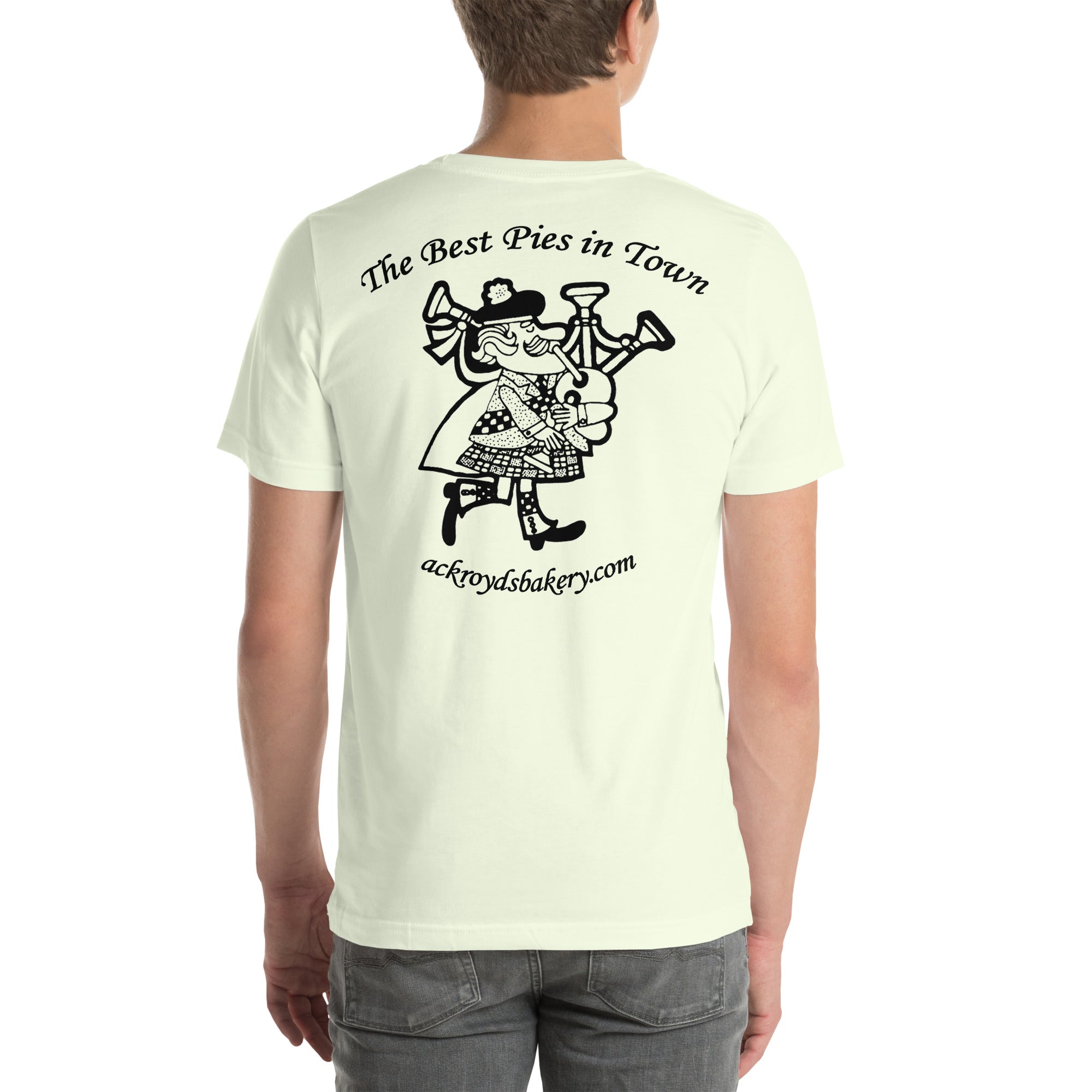 Ackroyd's Bakery Bagpiper Unisex T-Shirt