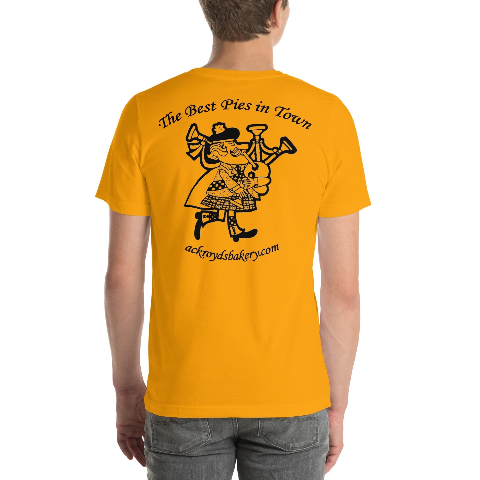Ackroyd's Bakery Bagpiper Unisex T-Shirt