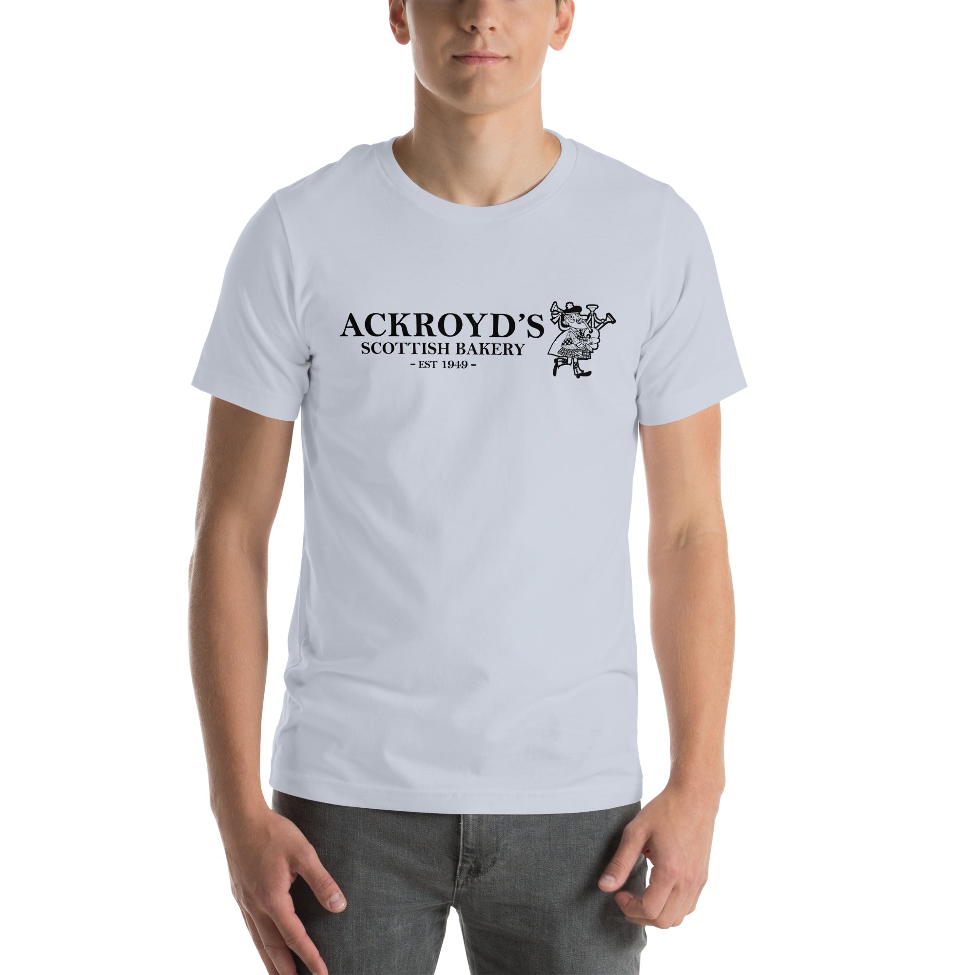 Ackroyd's Bakery Bagpiper Unisex T-Shirt