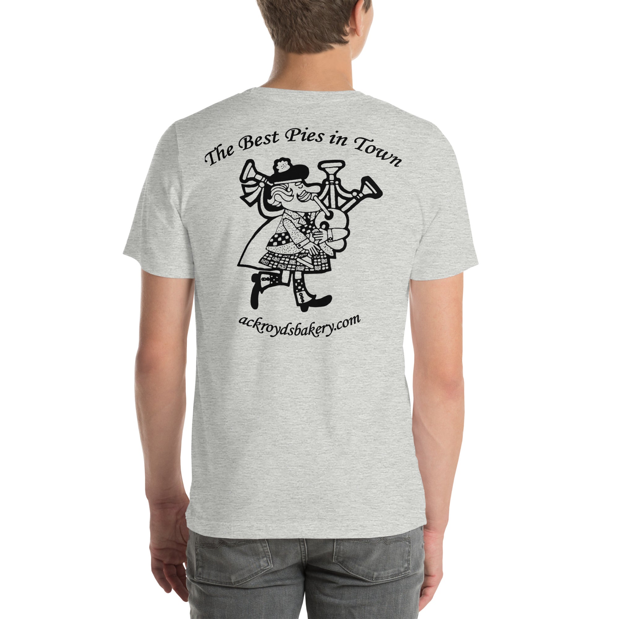 Ackroyd's Bakery Bagpiper Unisex T-Shirt