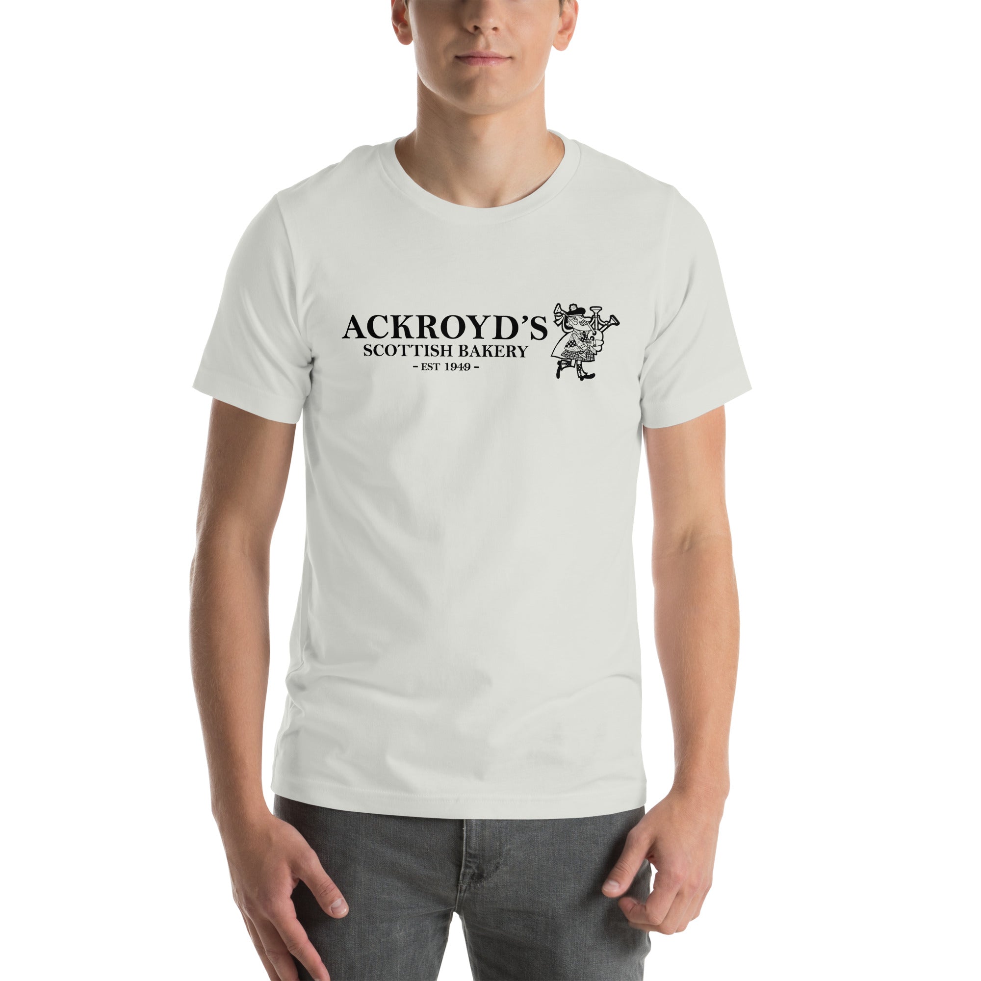 Ackroyd's Bakery Bagpiper Unisex T-Shirt