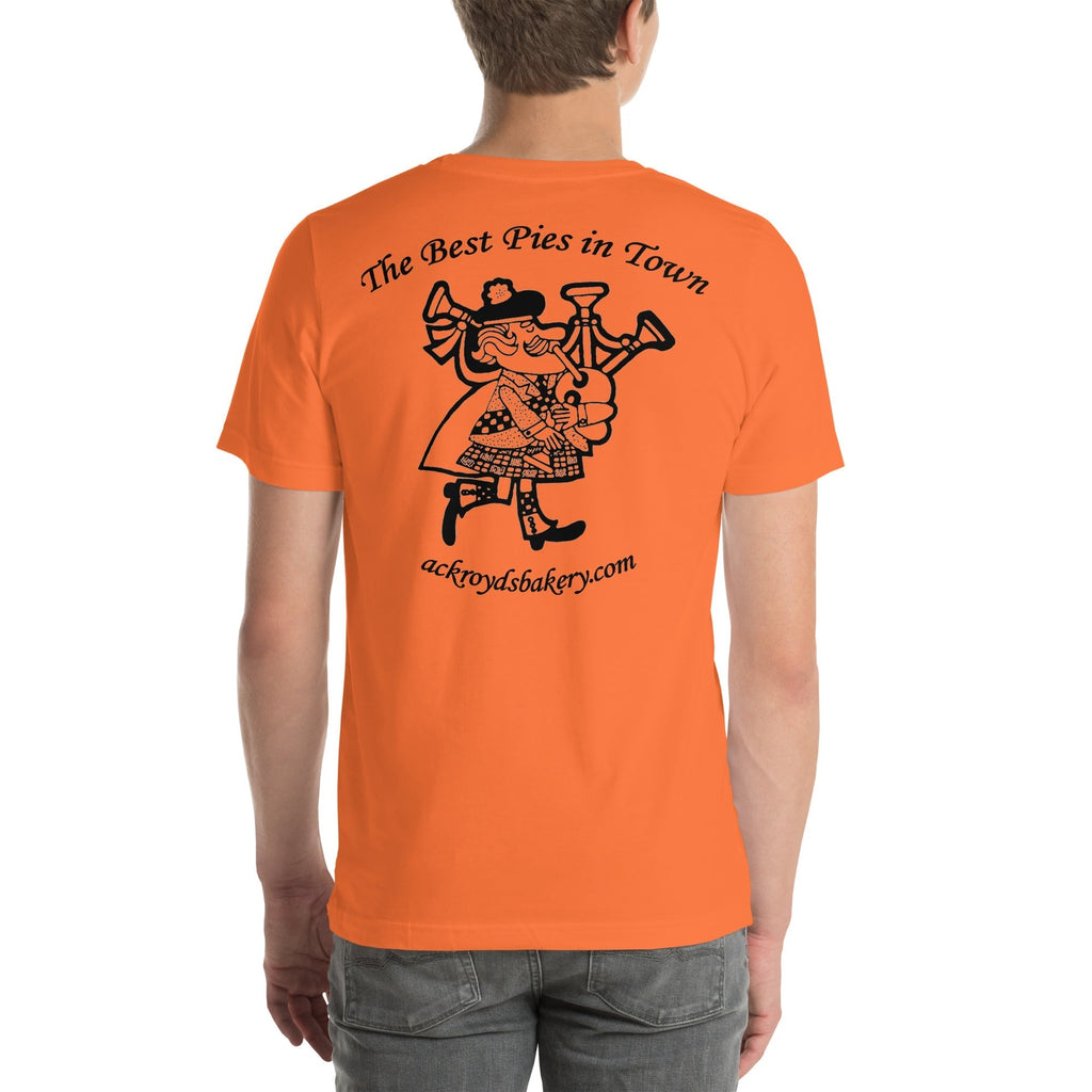 Ackroyd's Bakery Bagpiper Unisex T-Shirt
