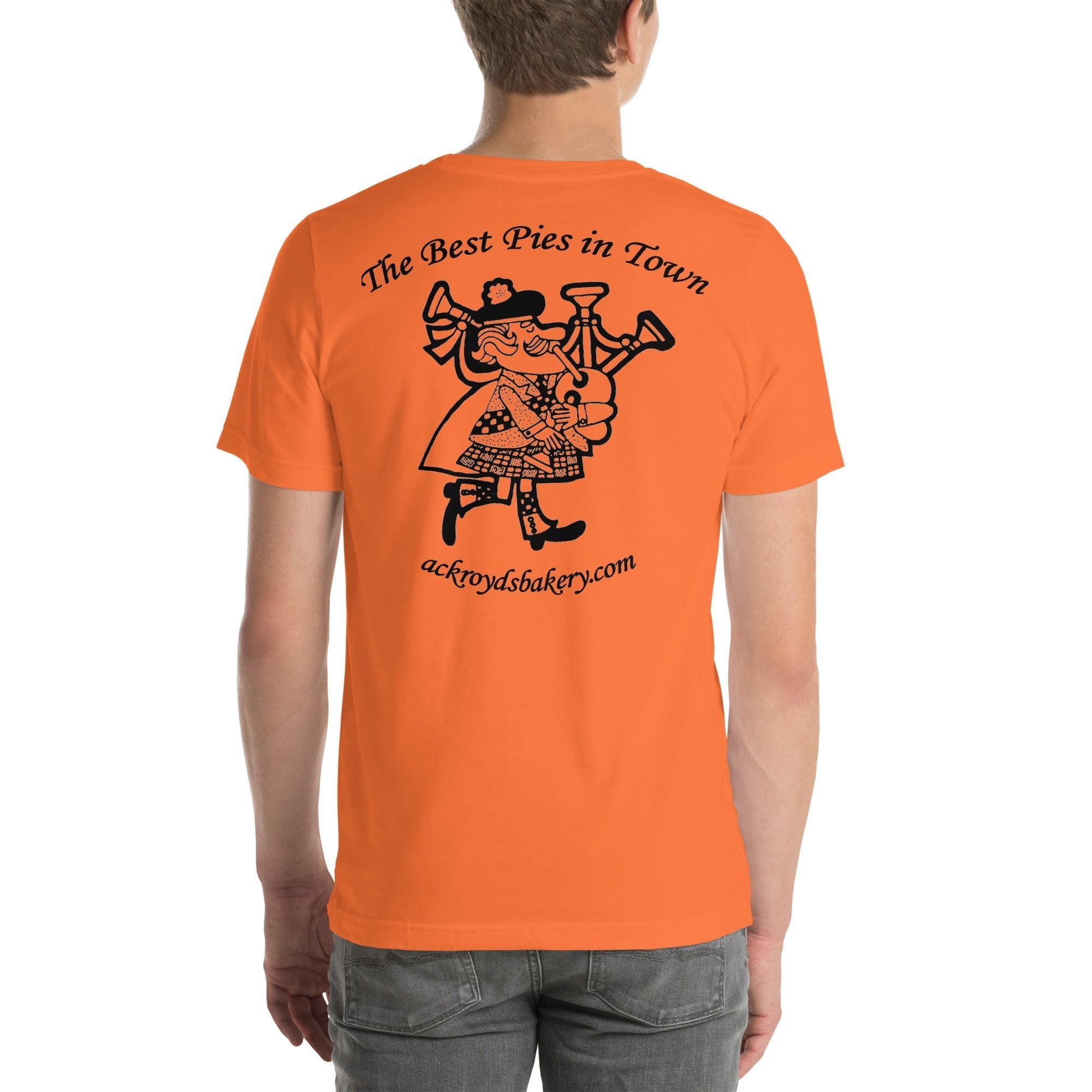 Ackroyd's Bakery Bagpiper Unisex T-Shirt