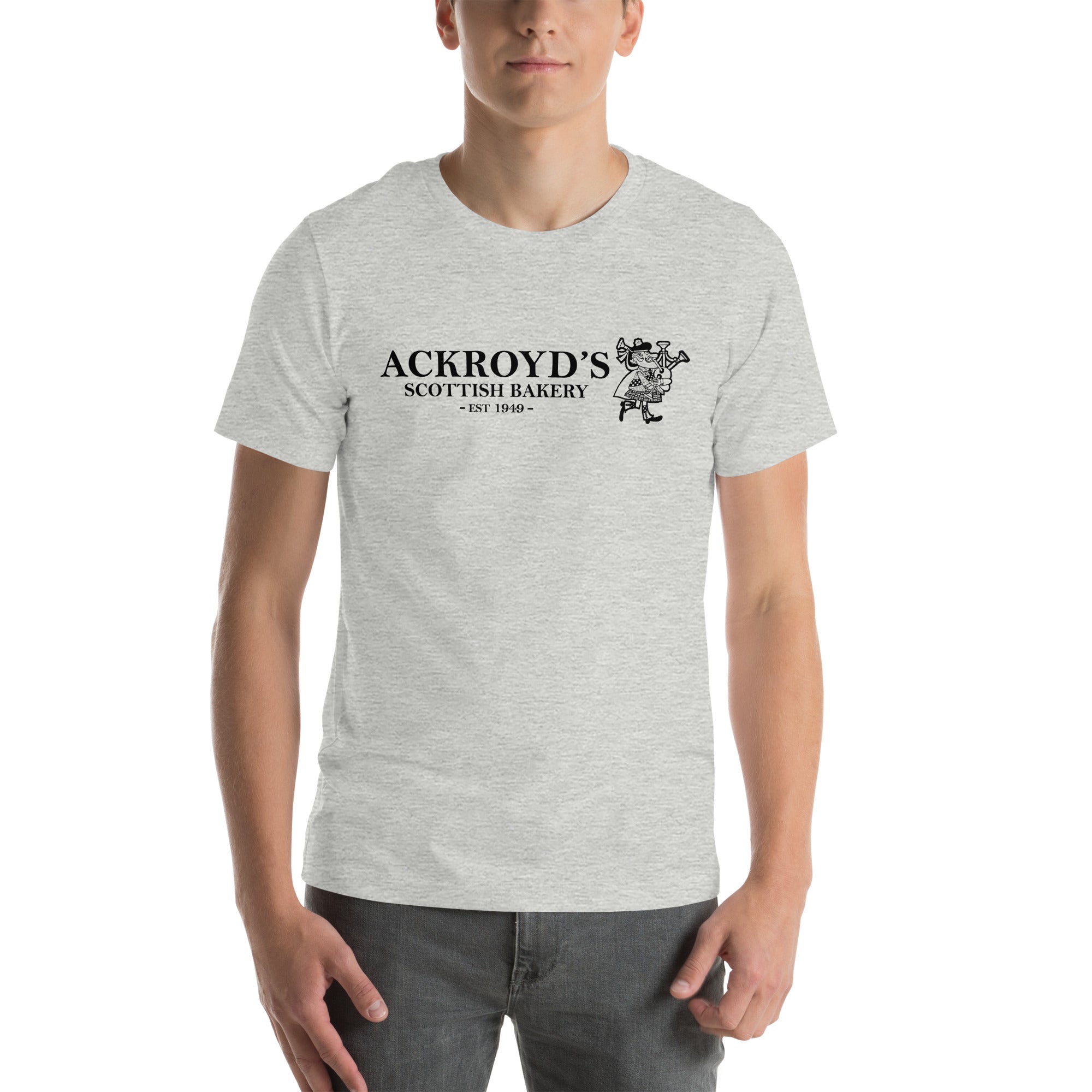 Ackroyd's Bakery Bagpiper Unisex T-Shirt