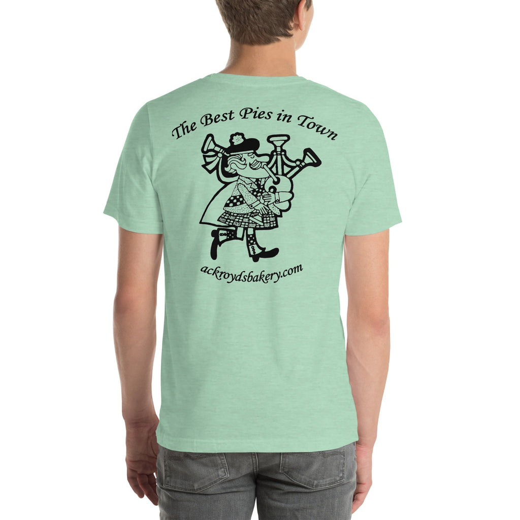 Ackroyd's Bakery Bagpiper Unisex T-Shirt