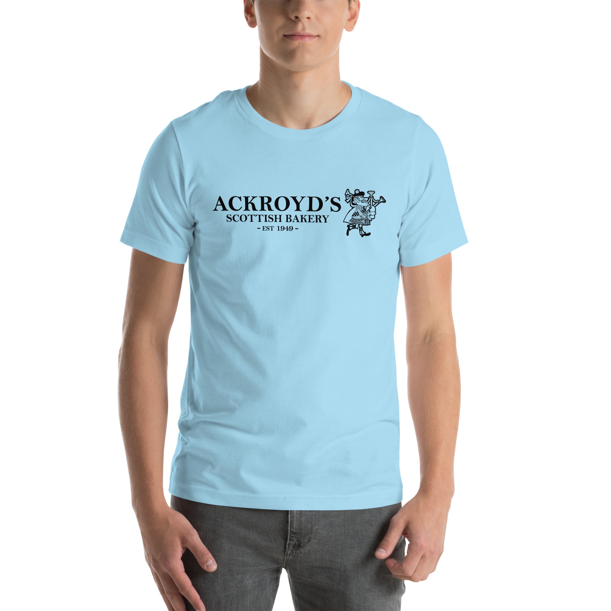 Ackroyd's Bakery Bagpiper Unisex T-Shirt